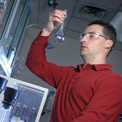 Dupont operations in Washington Works, WV.  Laboratory Portraiture by Alex Wilson.