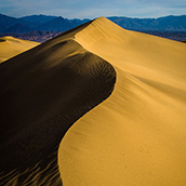 Mesquite Flat Sand Dunes in Death Valley National Park, CA at sunrise.  National Park Photograpy by Alex Wilson.