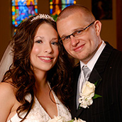 Wedding of Ashley and Brian Hardman at Our Lady Of Fatima in Huntington, WV.  Wedding photography by Alex Wilson.