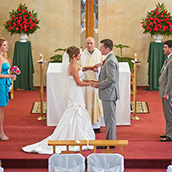 Wedding of Ryan and Megan Warner in Weirton, WV.  Wedding photography by Alex Wilson.