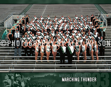 2003 Marching Thunder 11X14 print