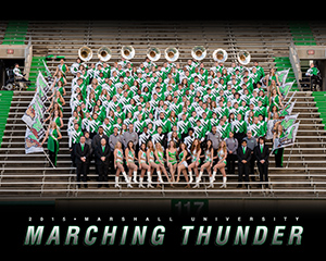 2015 Marshall Marching Thunder group photo