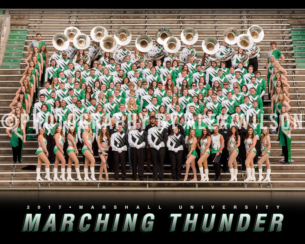 Marshall Marching Thunder 2017 Group Photo